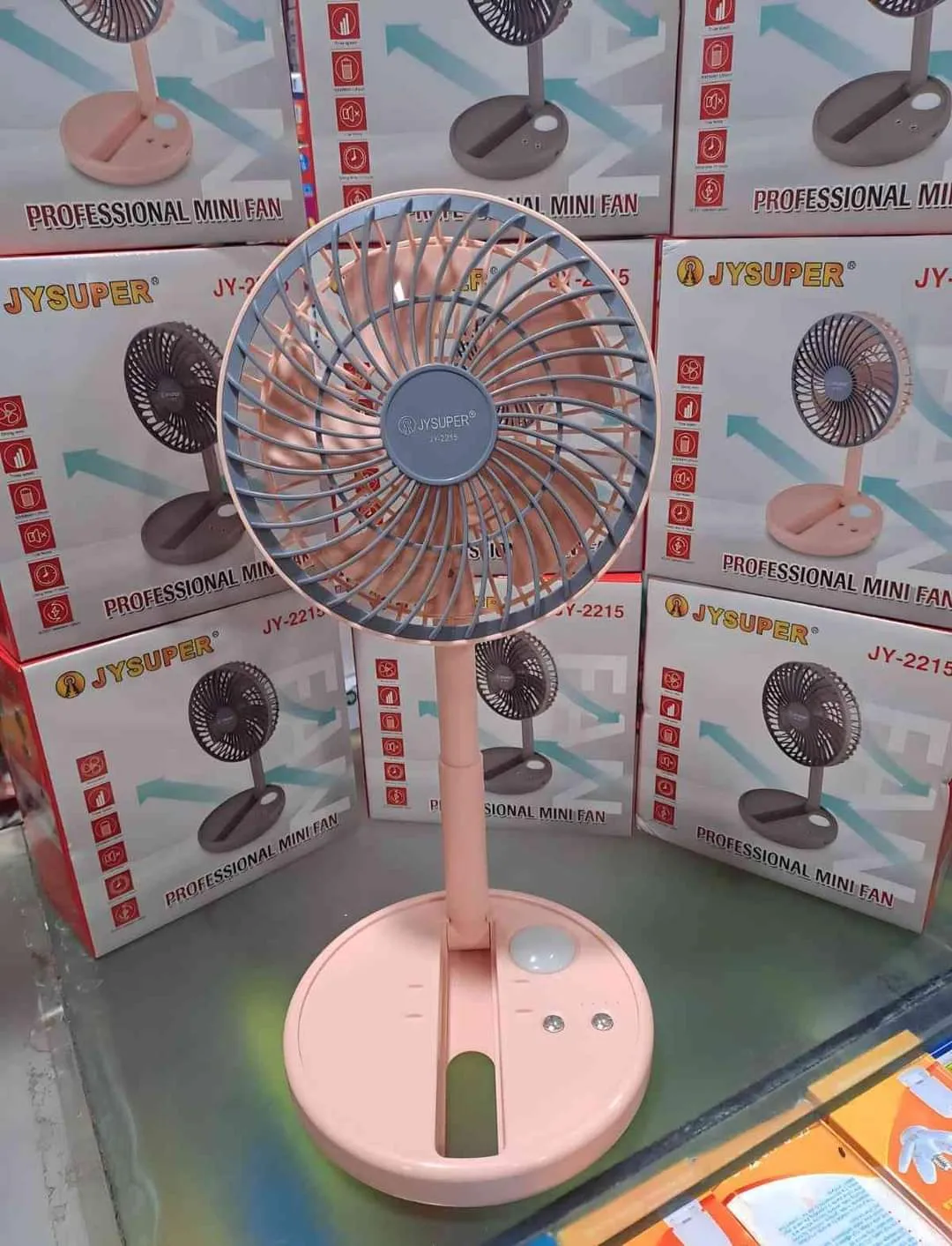 Jysuper Mini Rechargble  Professional fan