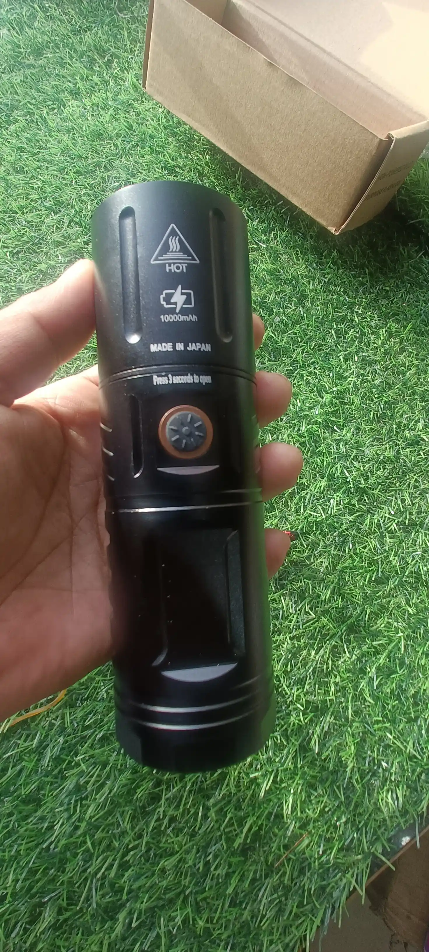 Jambo flashlight with power bank System High quality Light (made in japan)