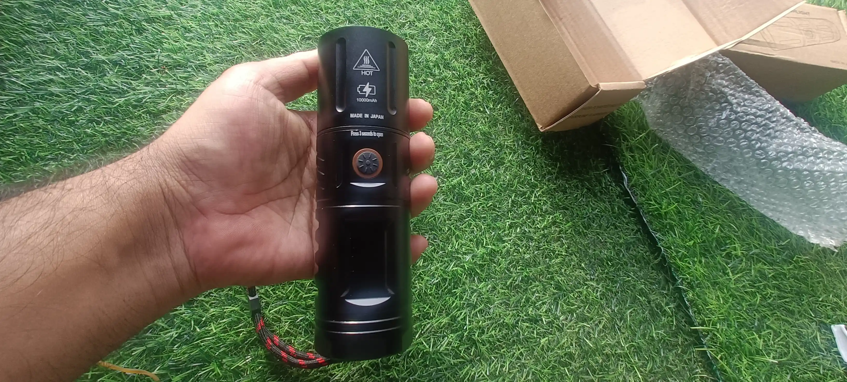 Jambo flashlight with power bank System High quality Light (made in japan)