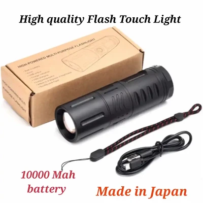 Jambo flashlight with power bank System High quality Light (made in japan)